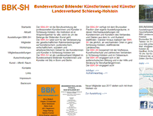 Tablet Screenshot of bbk-schleswig-holstein.de